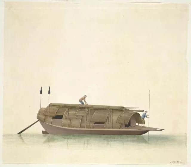 二百年前的廣州船隻形象
