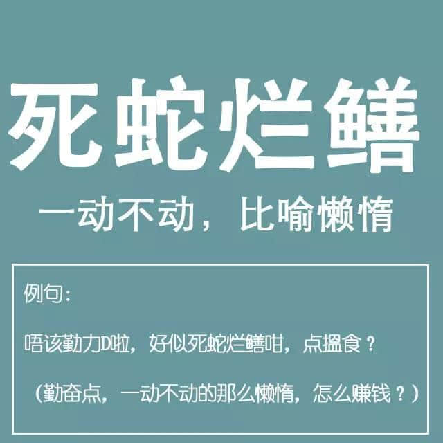 粤语金句多多声，唔使问阿贵你识知道嘅！