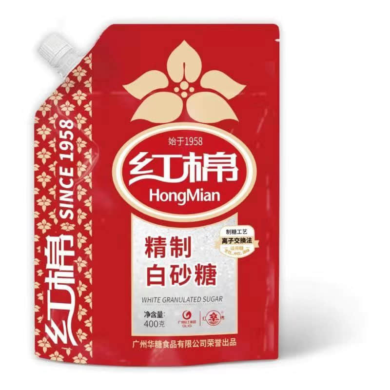 红棉白砂糖更换方便多次使用的新包装