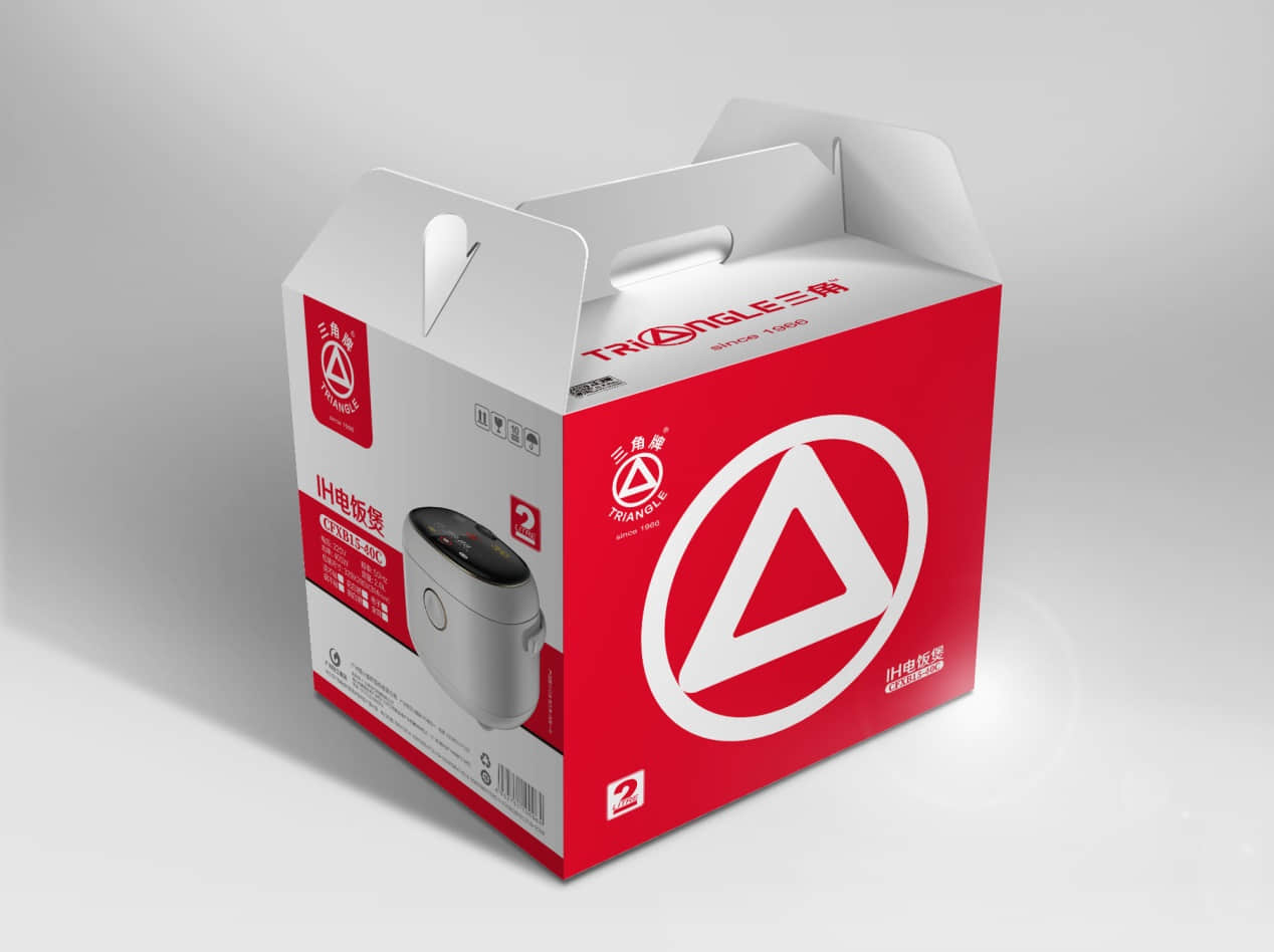 新设计“三角牌”包装盒更便于辨识
