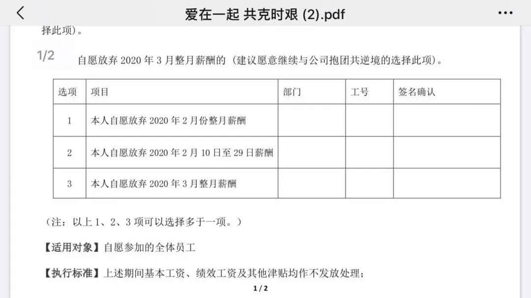 昨天转发降薪文章的我，今天就被通知停薪停职