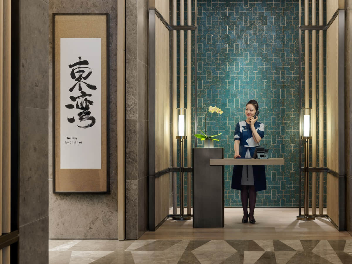 深圳文华东方酒店东湾中餐厅(图片由酒店集团授权中国日报发布)