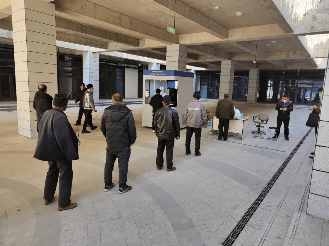 (湛山广场莱西旅居史核酸采样专用点)