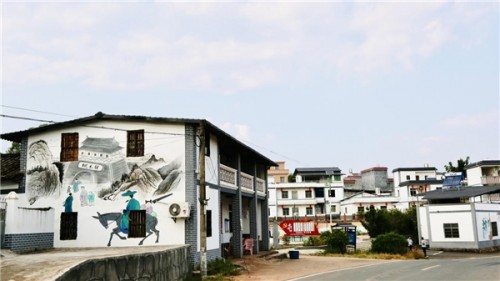 ▲中信环境技术服务的东源县顺天镇是“诗画田园”乡村示范带的中枢位置。