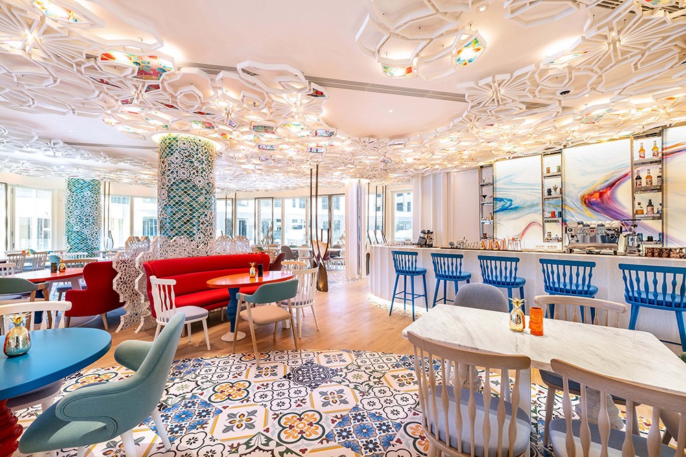 图:「Vivace」将地中海菜式呈上餐桌,带来异国风情的餐饮体验