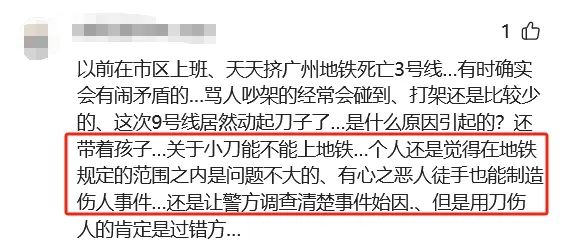 地铁9号线持刀伤人案再次引发入站安检措施的争议 地铁9号线持刀伤人案再次引发入站安检措施的争议