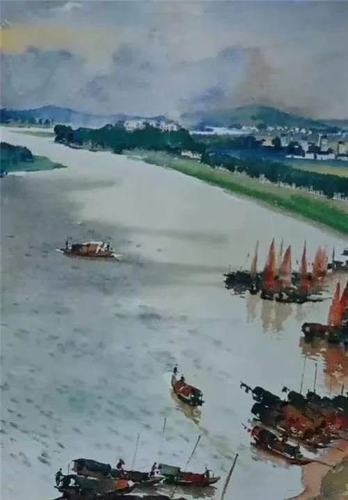 从一幅荔枝湾风景版画说起 || 荔人行 从一幅荔枝湾风景版画说起 || 荔人行