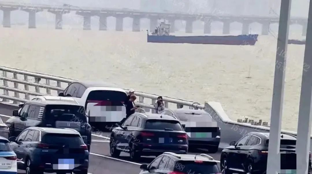 深中通道首日塞车:车主停车拍照打卡,香港旅客人在囧途 深中通道首日塞车:车主停车拍照打卡,香港旅客人在囧途