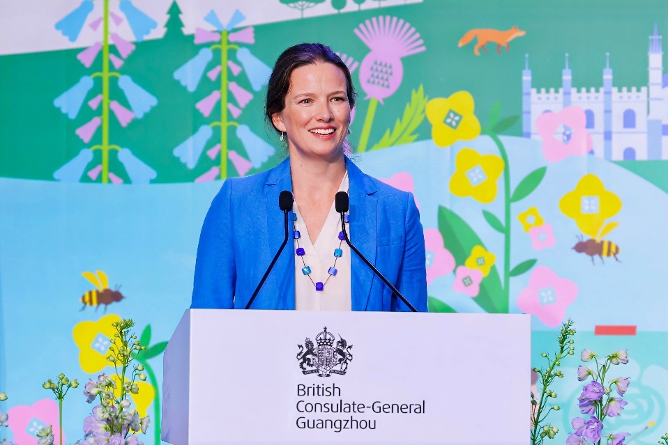 A person standing at a podium