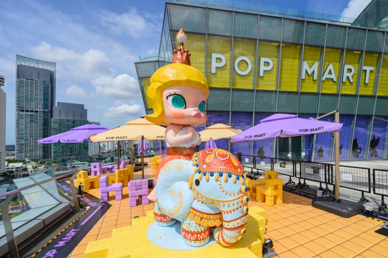 泡泡玛特泰国最大旗舰店落地湄南河畔，潮玩打通文化消费新场景
