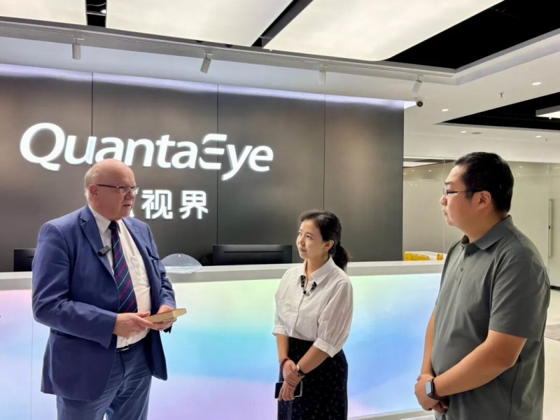 德国工程院院士皮特・萨赫逊参访芯视界，共探智能感知赋能产业新突破