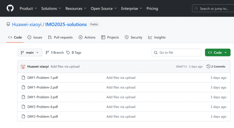 华为小艺AI竞赛Agent首战国际数学奥林匹克大赛（IMO）荣获佳绩！