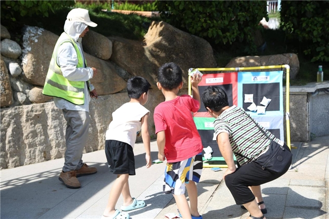 东澳岛垃圾分类活动圆满落幕,趣味互动助力“百千万工程”生态建设
