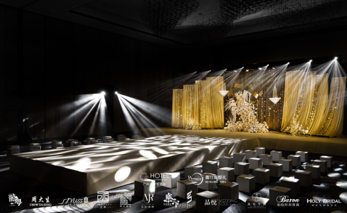 星梦奇遇邂逅湾区之心，广州星河吉酒店婚宴沙龙鎏金启幕