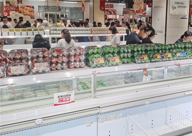 首日开业凌晨0点30分自然闭店，京东折扣超市宿迁四店客流超30万