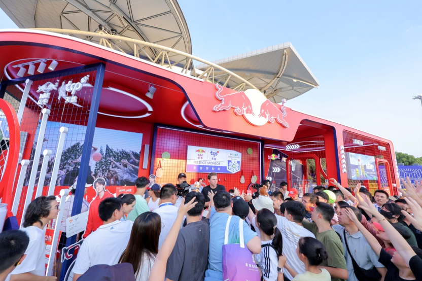 天丝集团红牛品牌助力上海劳力士大师赛点燃全民网球热潮