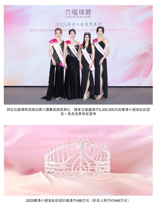 2025香港小姐颁奖典礼暨六福珠宝周年庆典