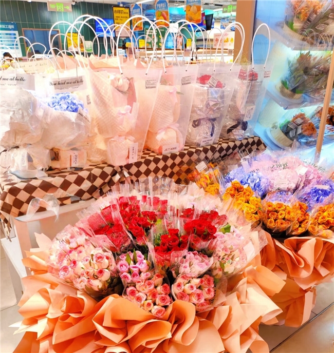 七夕送花“鲜”人一步，京东七鲜“繁花”最快30分钟送达