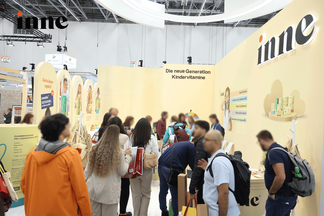 inne因你亮相德国expopharm，引领儿童营养品“制药级”新标准