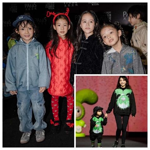 设计师童装woobaby三年连登上海时装周！软丹宁+软糖毛怪打造孩童奇幻冒险