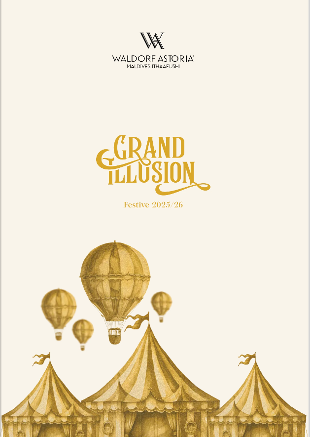 马尔代夫伊挞富士岛华尔道夫酒店迎来2025圣诞及新年庆典