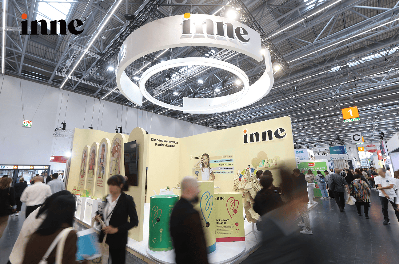 inne因你亮相德国expopharm，引领儿童营养品“制药级”新标准