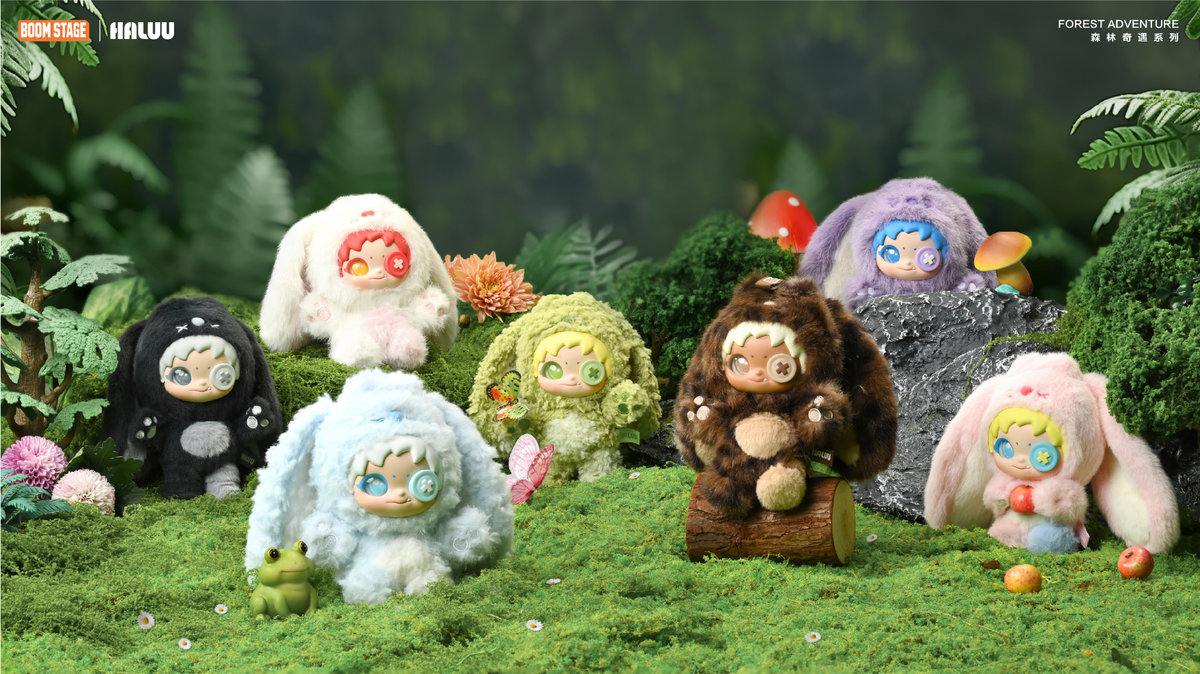 BOOM STAGE推出全新IP HALUU盲盒，扑淘商城等渠道同步发售